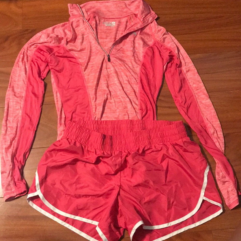 Pink kids athletic bundle